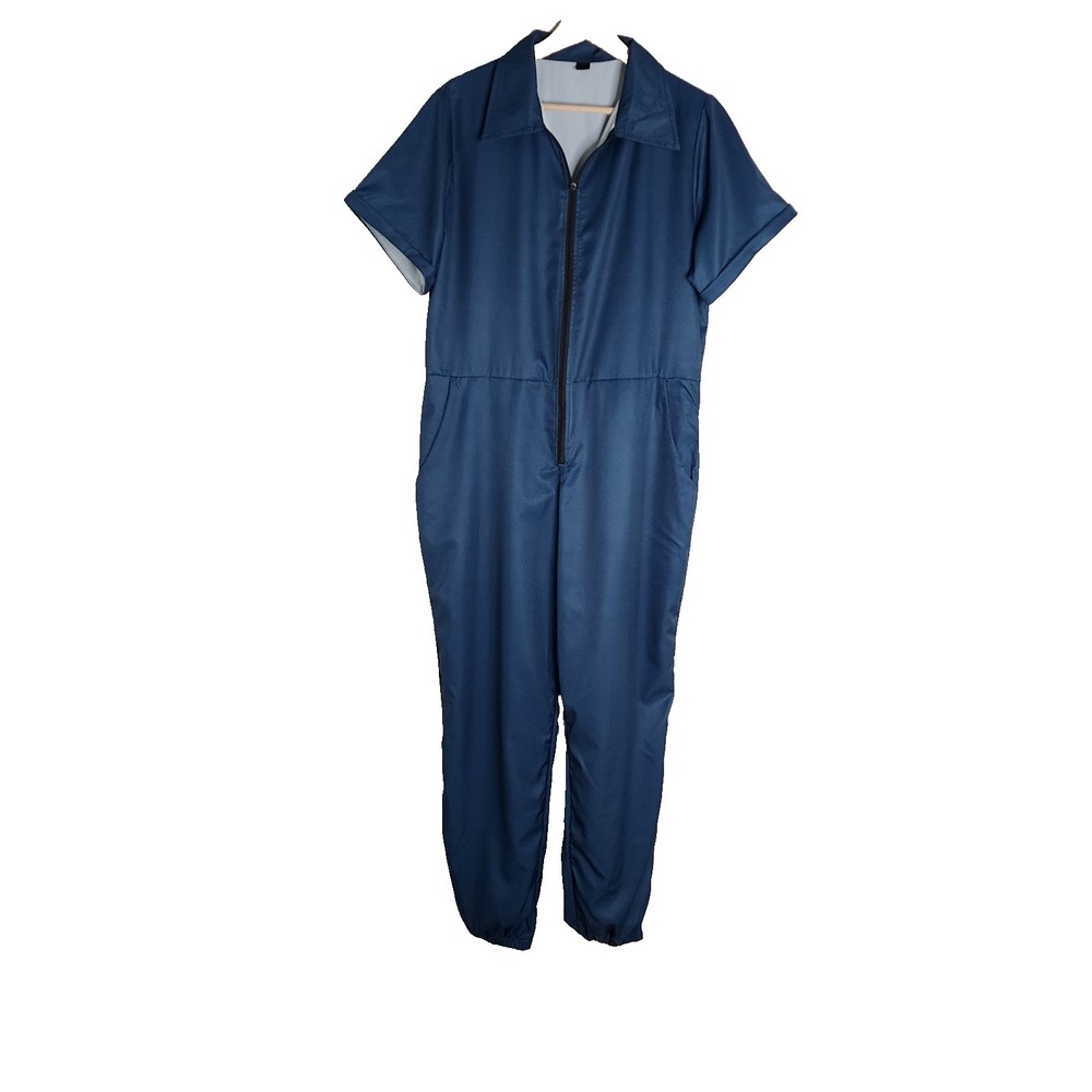 Ladies‎ Jogger Jumpsuit Short Sleeve Casual Comfy Chic Travel Versatile